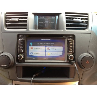 Toyota All-in-one GPS Navigation/ In-dash DVD Player/ Bluetoth/ IPod Multi-media Head Unit